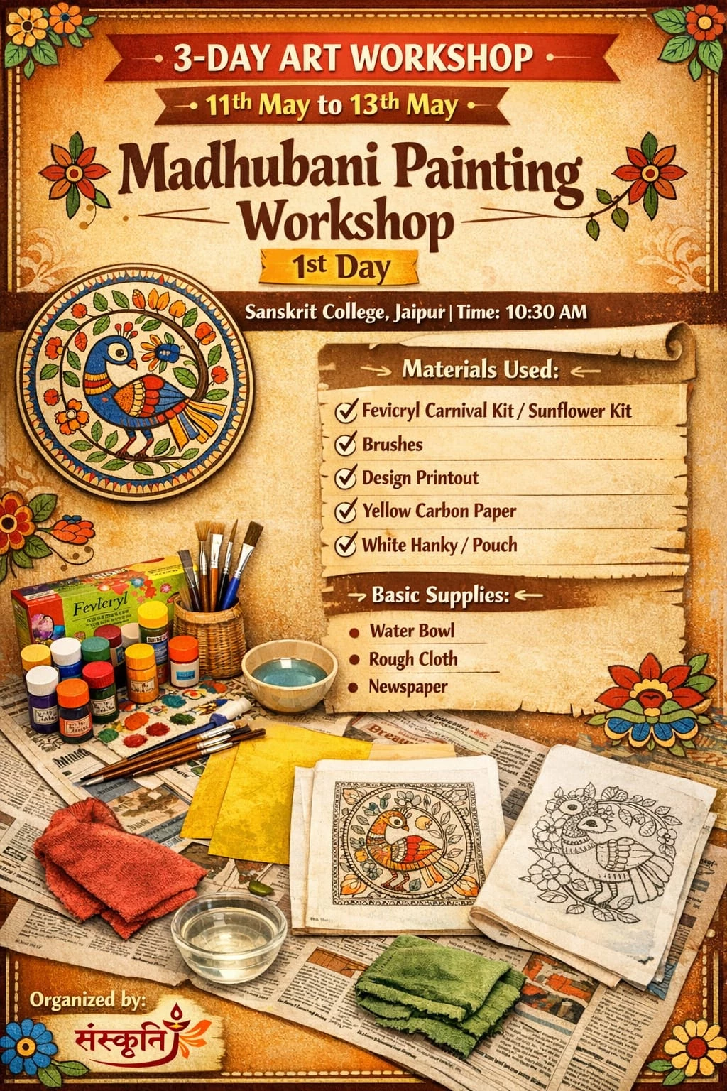 Madhubani Painting Workshop